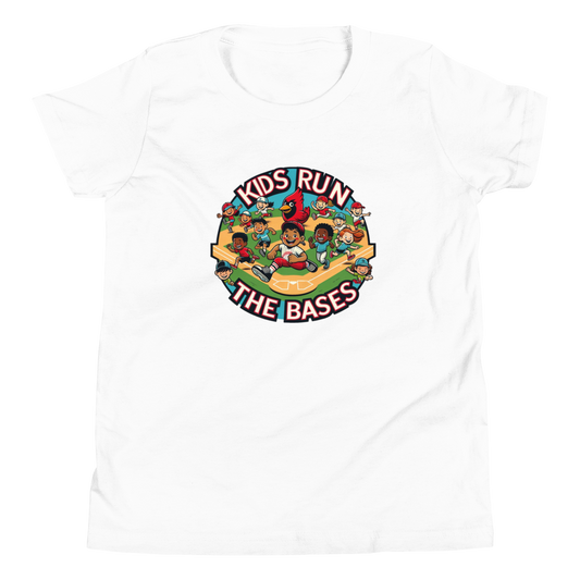 Youth Kids Run the Bases Shirt