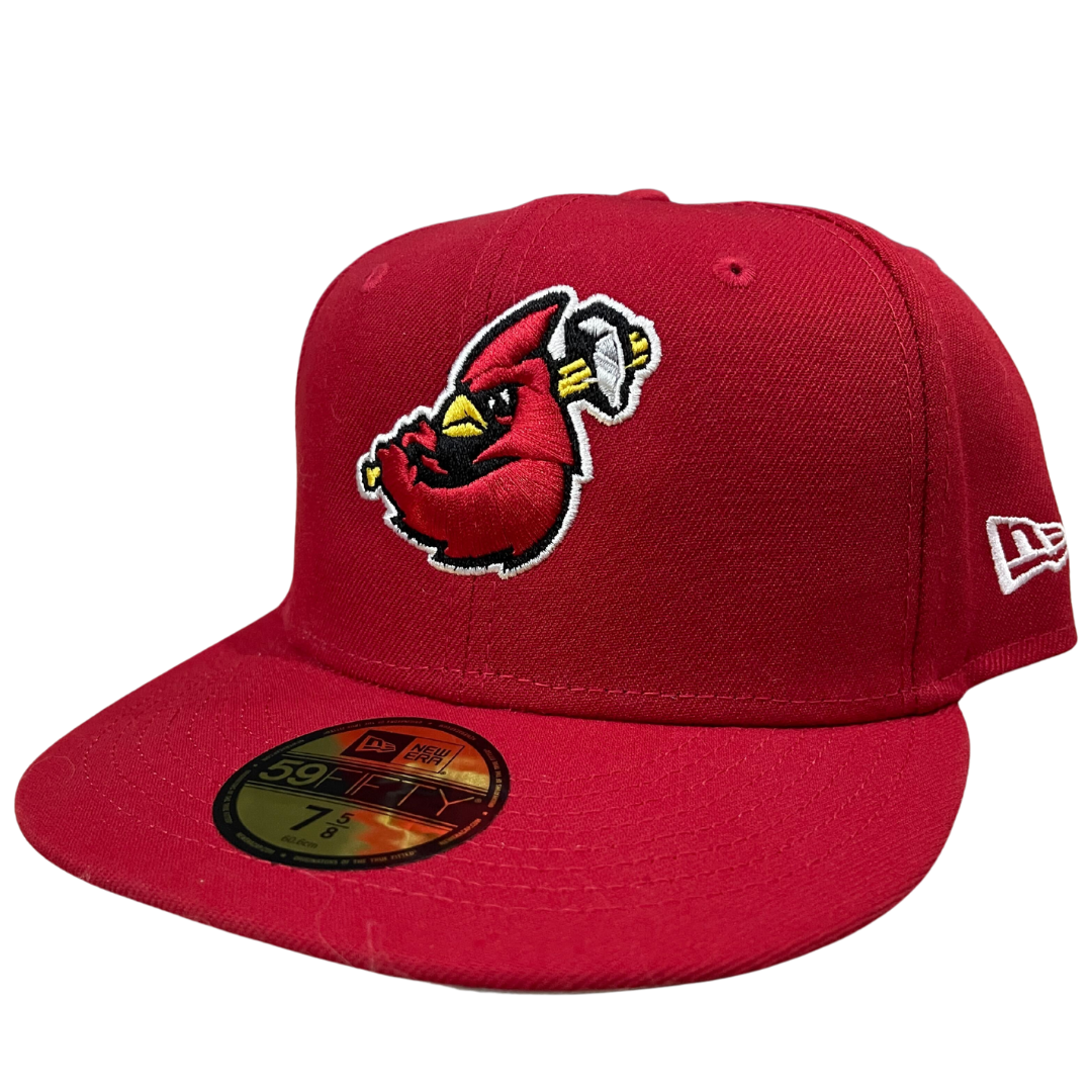 Hamilton Cardinals Bird Logo Red New Era Hat