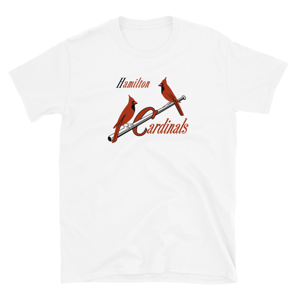 Hamilton Cardinals Pony League Program Logo (1949) T-Shirt