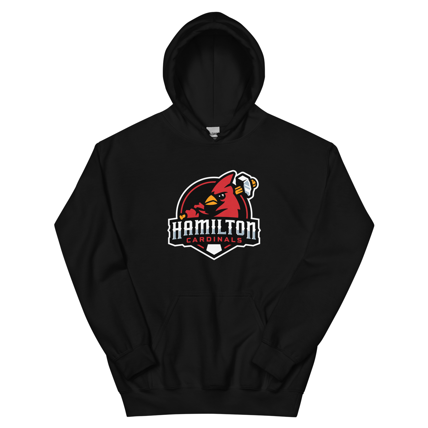 Hamilton Cardinals Primary Logo Hoodie