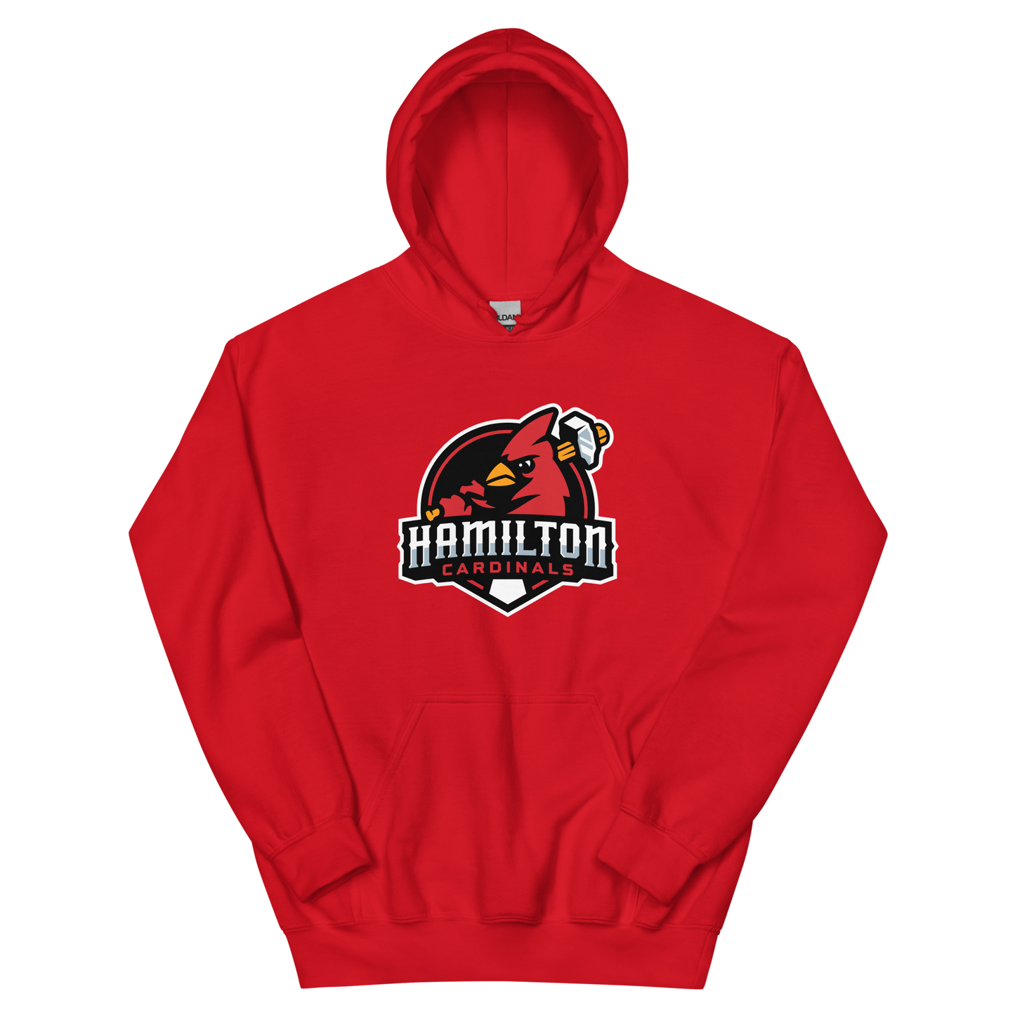 Hamilton Cardinals Primary Logo Hoodie