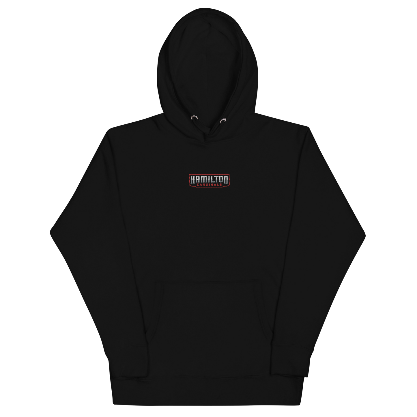 Hamilton Cardinals Embroidery Wordmark Hoodie