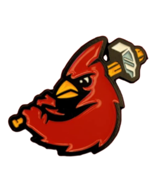 Cardinals Logo Lapel Pin