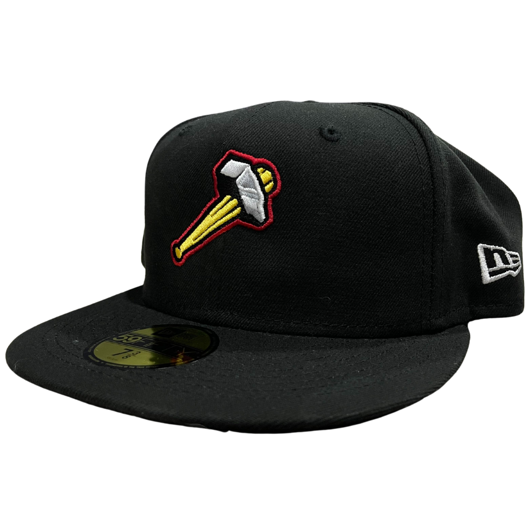 Hamilton Cardinals Hammer Logo Black New Era Hat