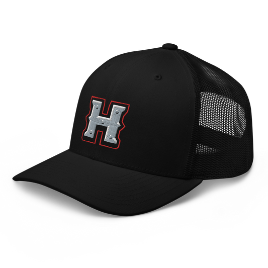 Hamilton Cardinals H Logo Mesh Snapback Cap