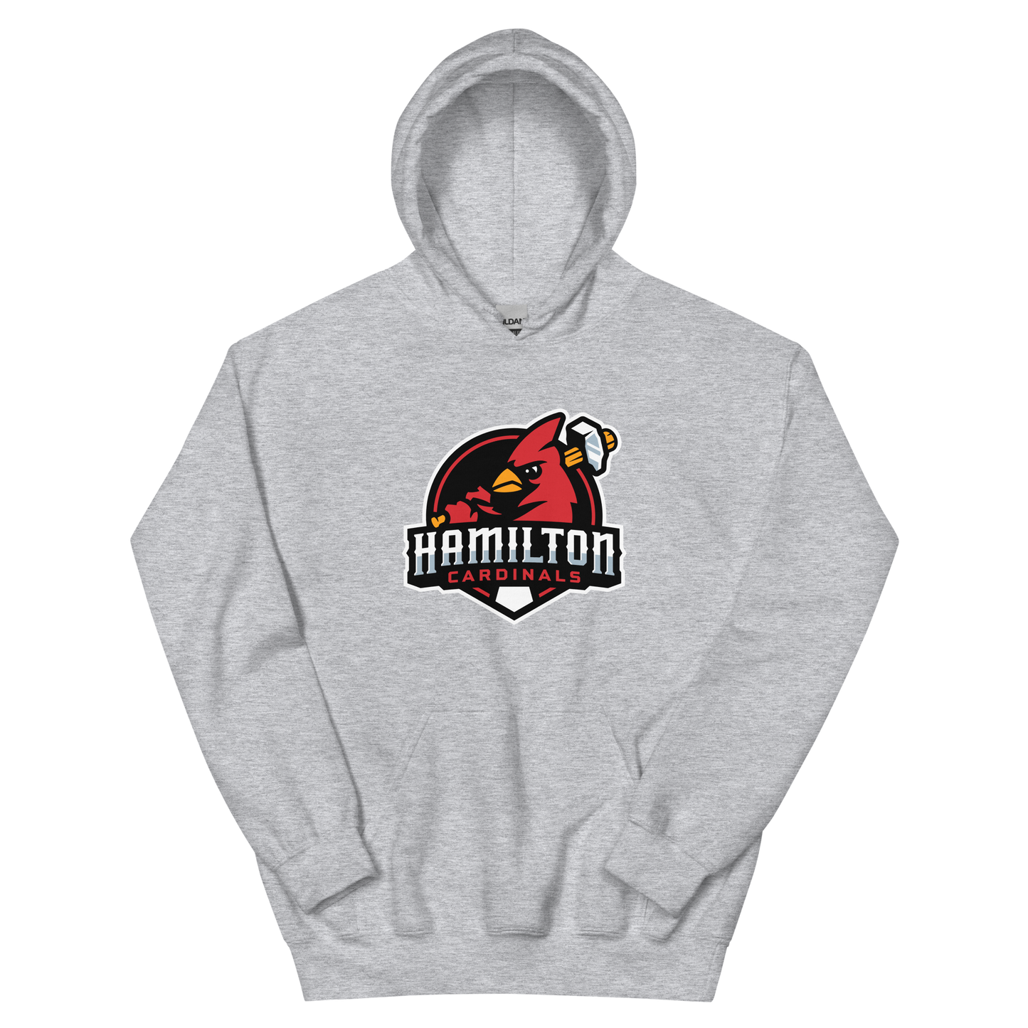 Hamilton Cardinals Primary Logo Hoodie