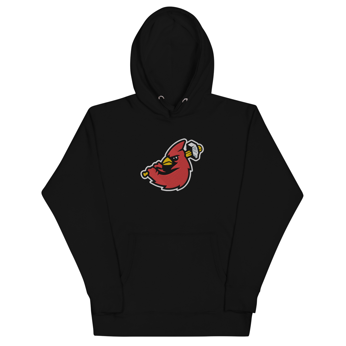 Hamilton Cardinals Embroidered Logo Hoodie
