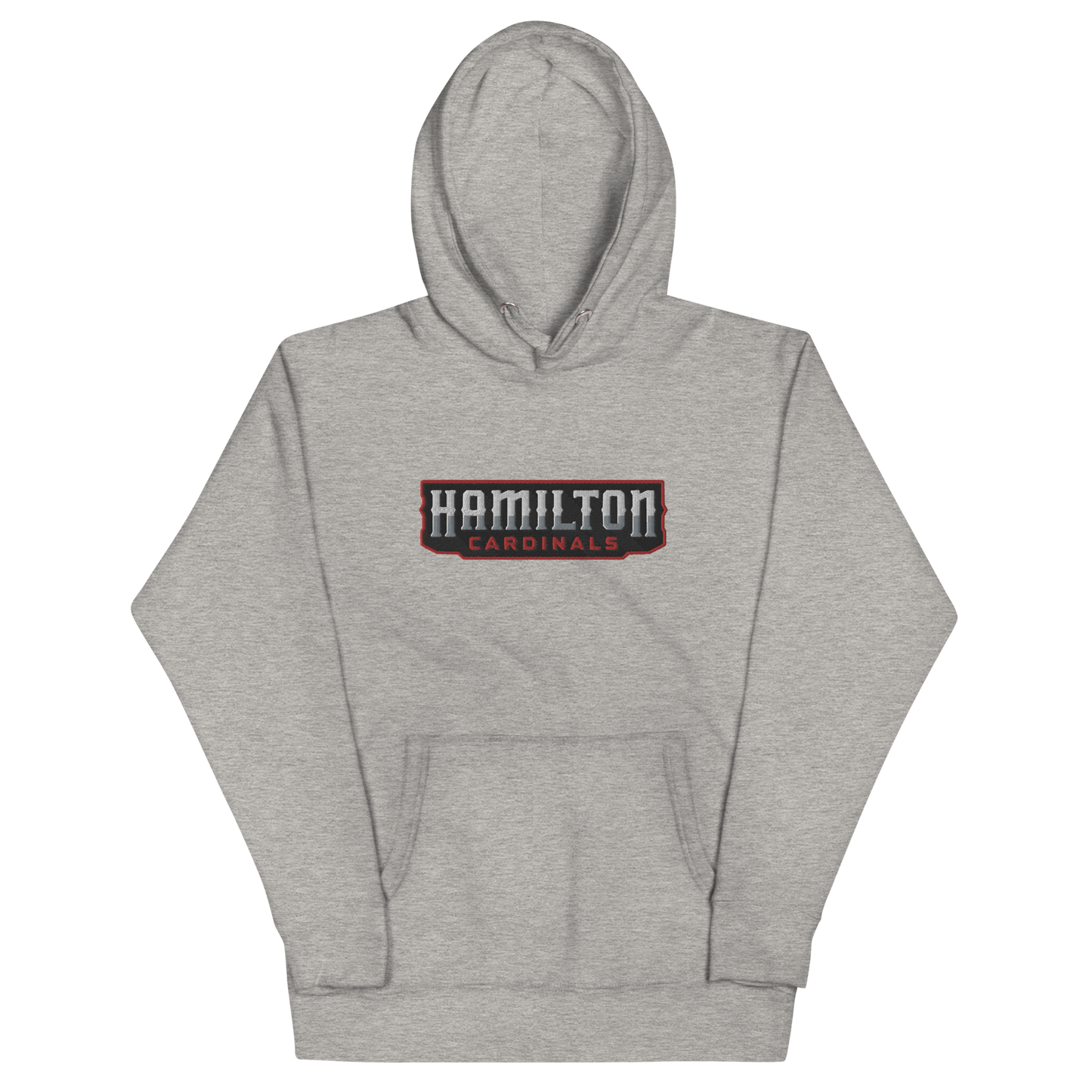 Hamilton Cardinals Wordmark Embroidered Hoodie